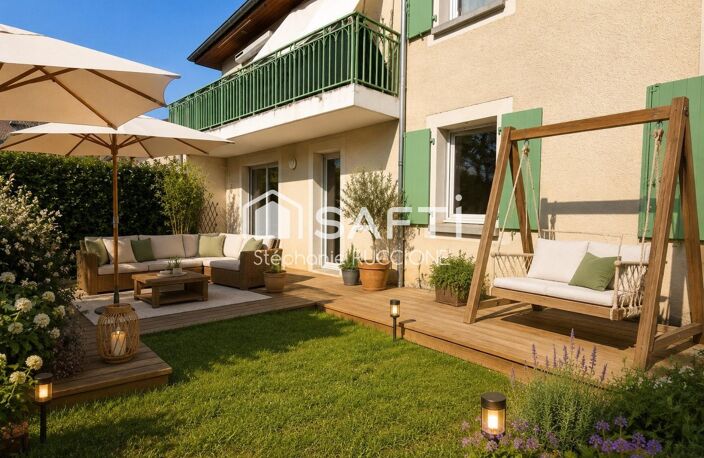 Appartement T3, garage, cave, place de parking, jardinet — photo 2