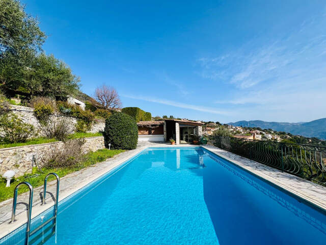 MAISON INDIVIDUELLE 5 PIECES VUE MER ET MONTAGNES - GATTIERES — photo du bien