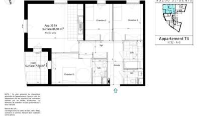 Appartement 4 pièces 429000 €