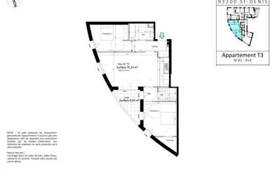 Appartement 3 pièces 364000 €