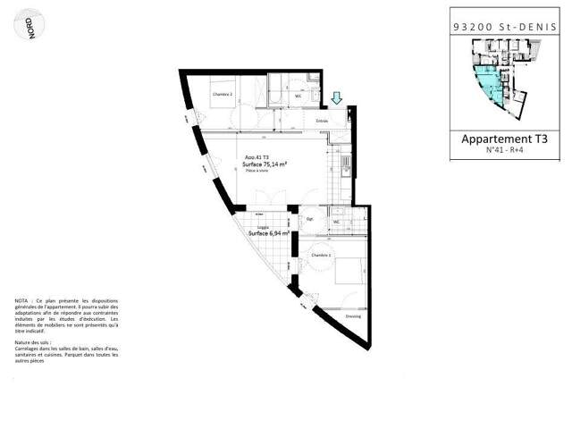 Vente Appartement 3 pièces — photo du bien