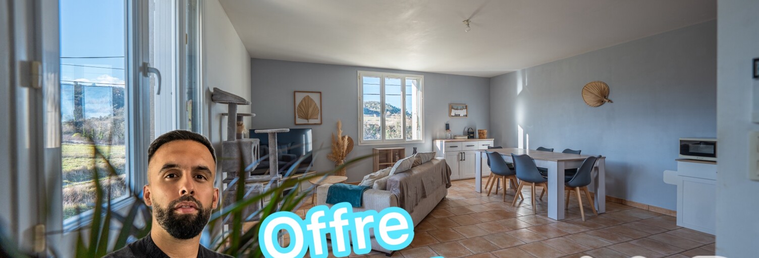 Appartement 3 Pièces 77 m² à vendre à Rochecolombe (07200)