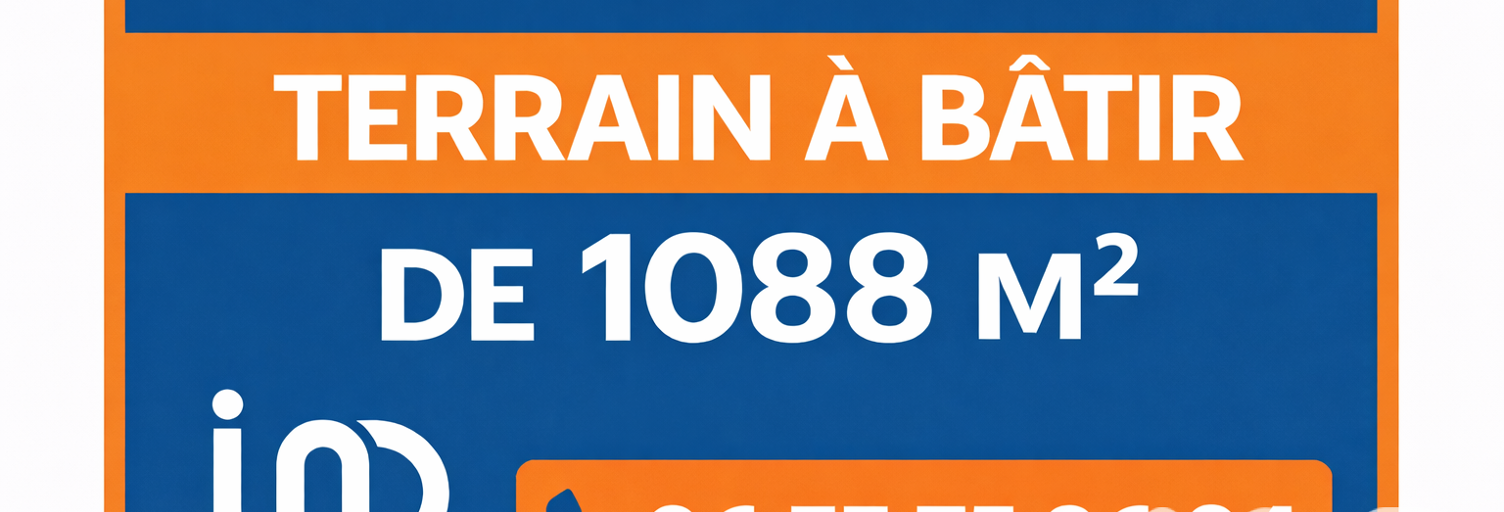Terrain  1088 m² à vendre à Vexin-sur-Epte (27630)