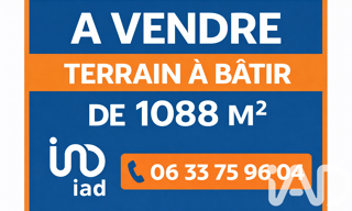 Terrain  1088 m² à vendre à Vexin-sur-Epte (27630)