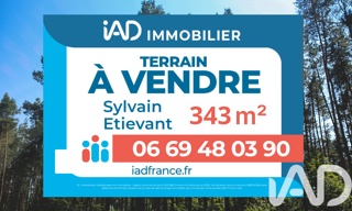 Terrain  343 m² à vendre à Ychoux (40160)