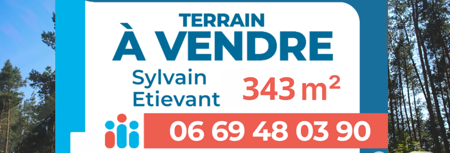 Terrain  343 m² à vendre à Ychoux (40160)