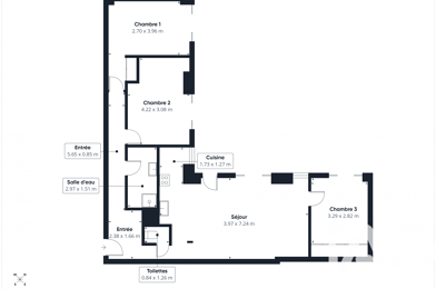 Appartement 4 pièces 159900 €