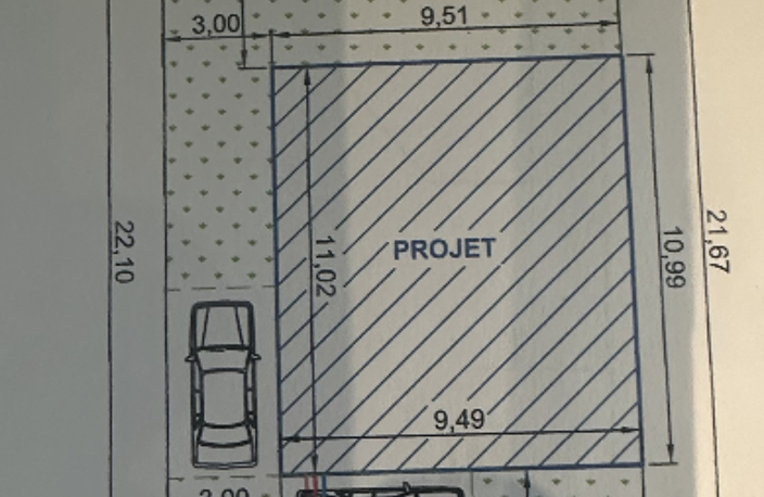 Vente Terrain à bâtir 273 m&sup2; — photo 2