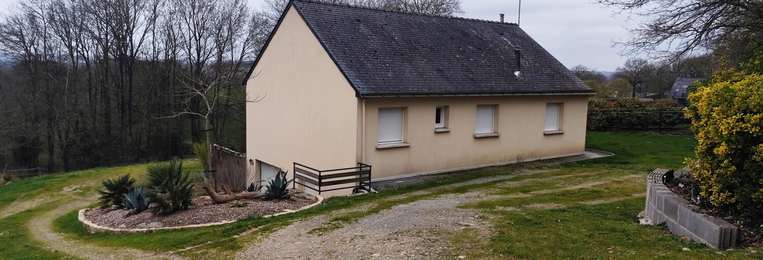 Maison 4 Pièces 80 m² à vendre à Saint-Vincent-sur-Oust (56350)