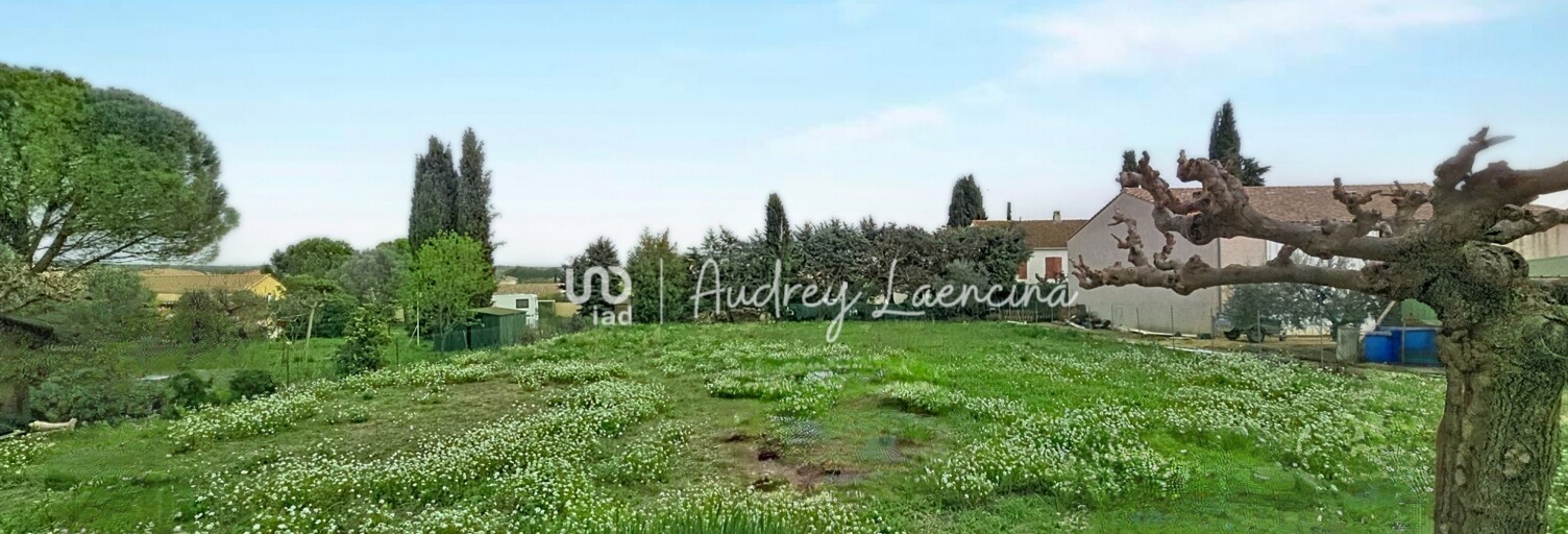 Terrain  1589 m² à vendre à Puimisson (34480)