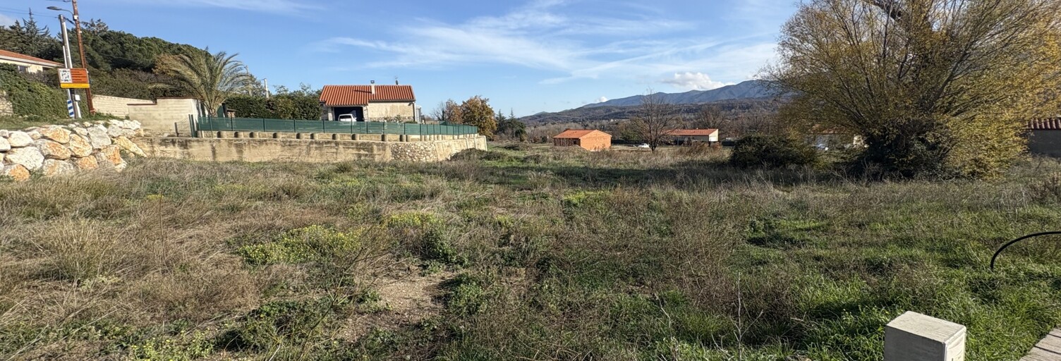 Terrain  679 m² à vendre à Catllar (66500)