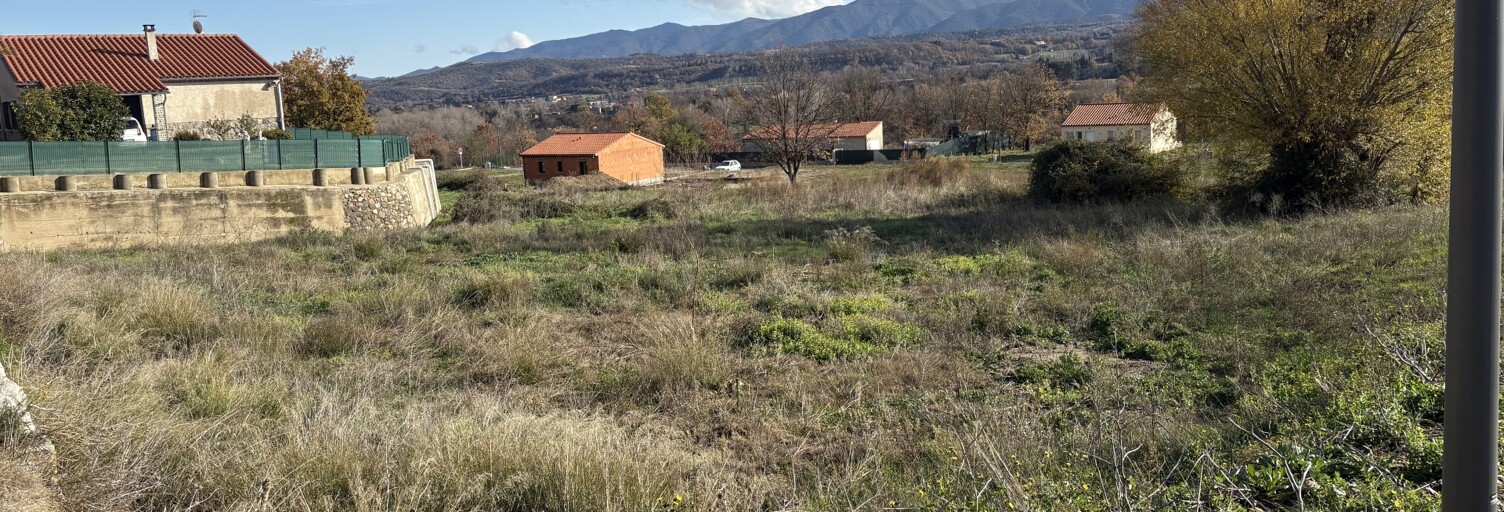 Terrain  896 m² à vendre à Catllar (66500)
