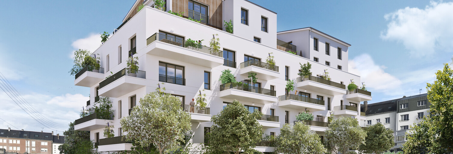 Appartement neuf T1, T2, T3, T4 Pièce 30 à 81 m² à vendre à Saint-Nazaire (44600)