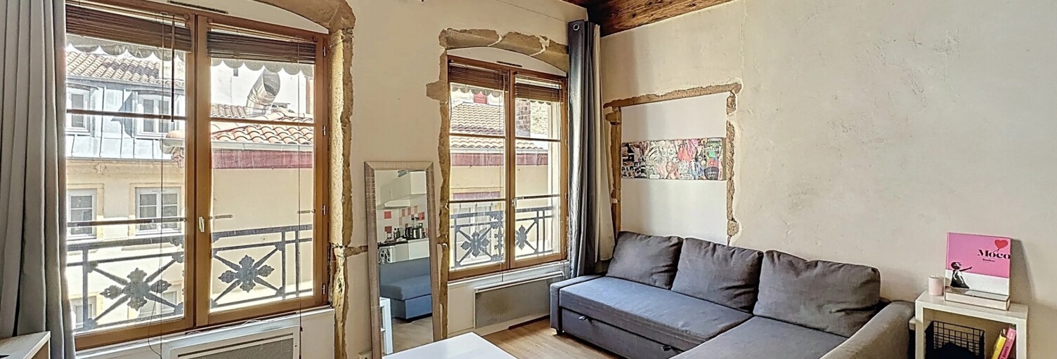 Appartement 1 Pièce 25 m² à vendre à Lyon 1 (69001)