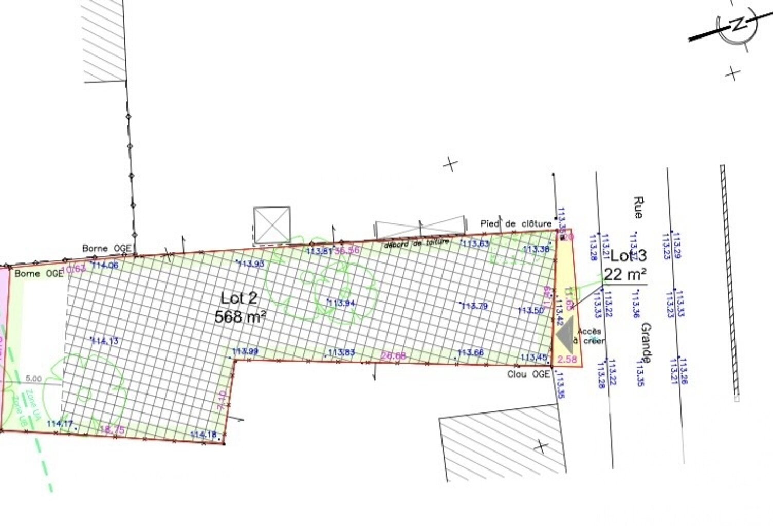 Vente Terrain à bâtir 568 m&sup2; — photo 1