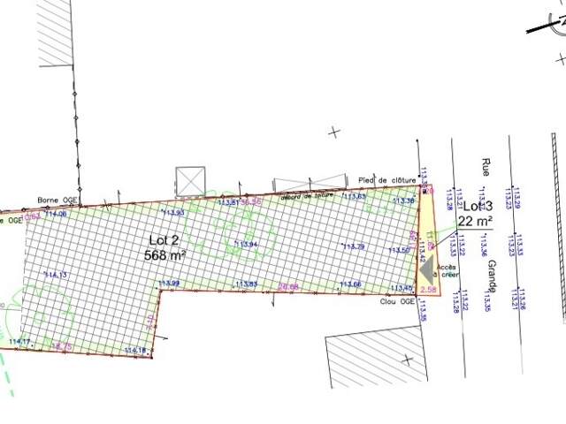 Vente Terrain à bâtir 568 m&sup2; — photo du bien
