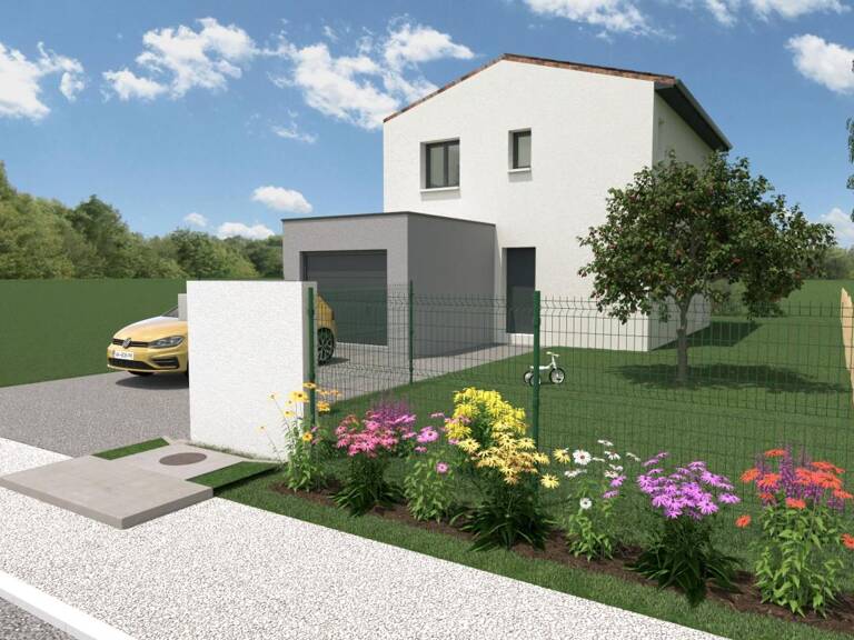 VALENCE: Maison 3 chambres + terrain de 280 m² — photo 1