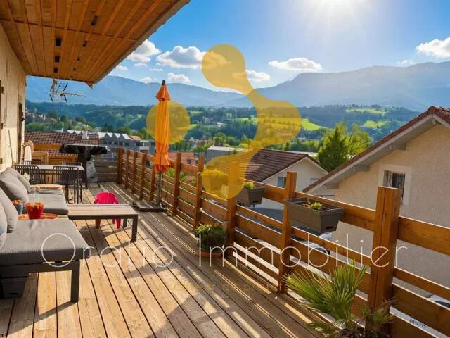 T4 rénové dans ancien corps de ferme ,Terrasse panoramique à Gre — photo du bien