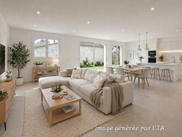 Maison récente à personnaliser type 4 pièces à  VENSAC (33) de 98.44 m2 — photo du bien