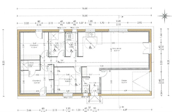 Maison récente à personnaliser type 4 pièces à  VENSAC (33) de 98.44 m2 — photo 5