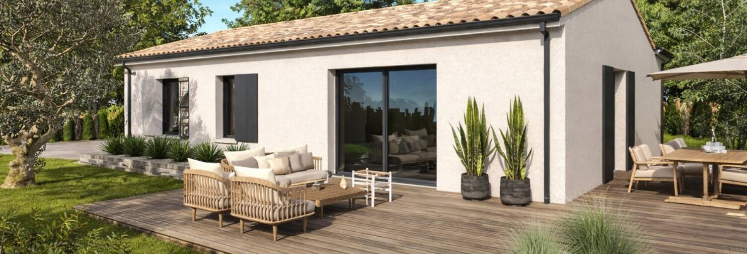 Maison 90 m² à construire Margaux-Cantenac (33460)