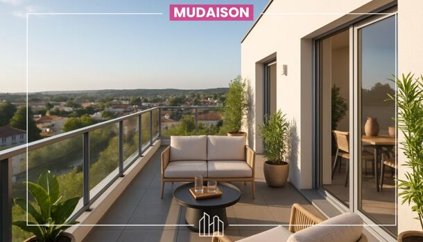 Appartement 3 pièces  à vendre Mudaison 34130