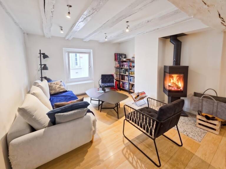 ✨ Duplex de charme au cœur d’Orléans avec sa cheminee idéale pour passer des soirées d'automne au coin du feu — photo 1