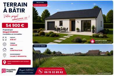Terrain  54900 €