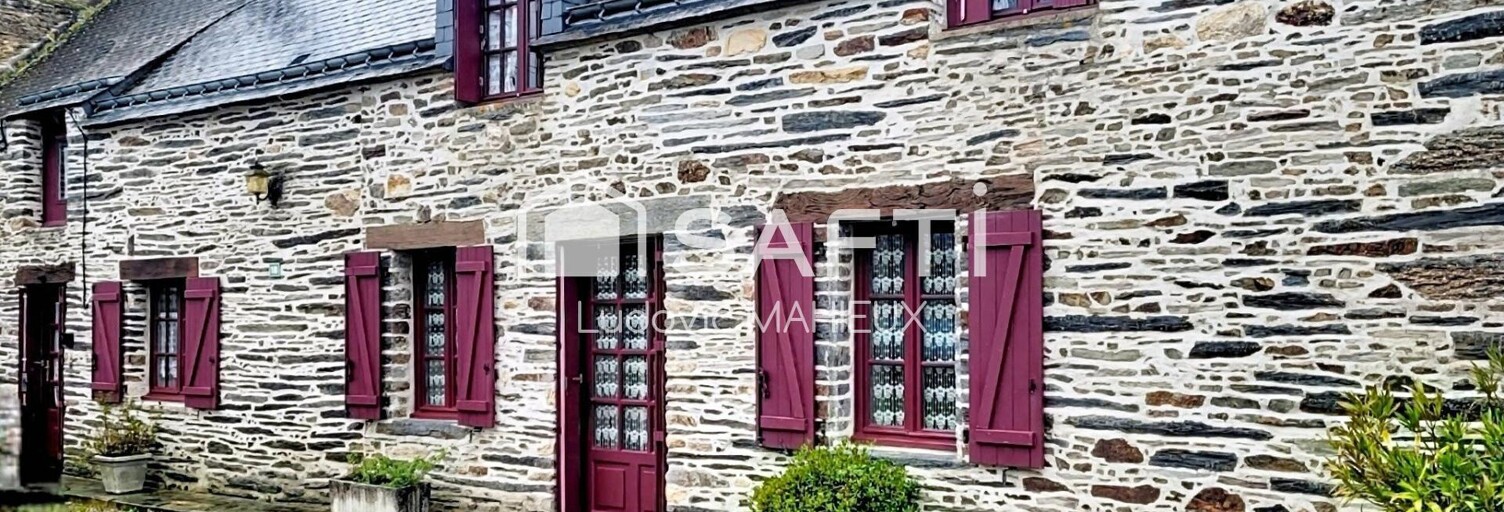 Maison 4 Pièces 105 m² à vendre à Saint-Martin-sur-Oust (56200)