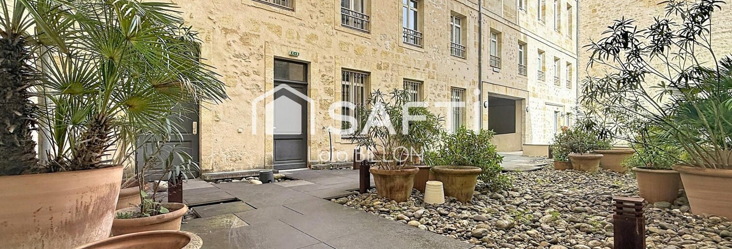 Appartement 1 Pièce 24 m² à vendre à Bordeaux (33000)