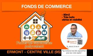 Commerce 4 Pièces 80 m² à vendre à Ermont (95120)