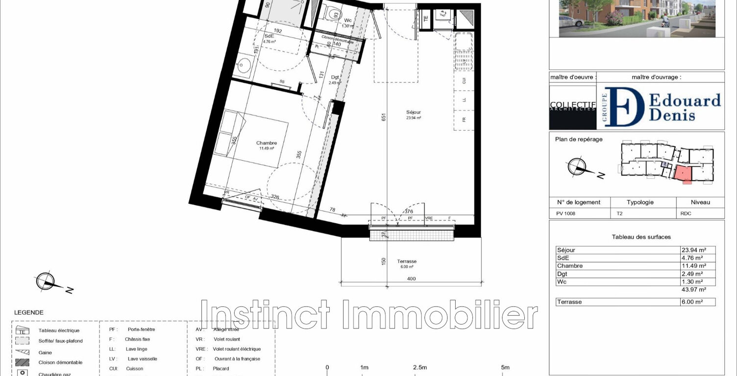 T2 neuf proche mer -  Le Guilvinec - Livraison 2027 — photo 1