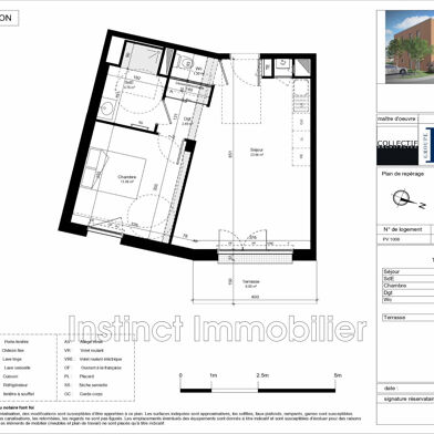 Appartement 2 pièces 220500 €