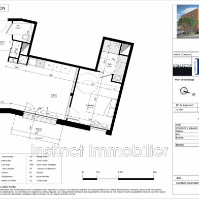 Appartement 2 pièces 150500 €