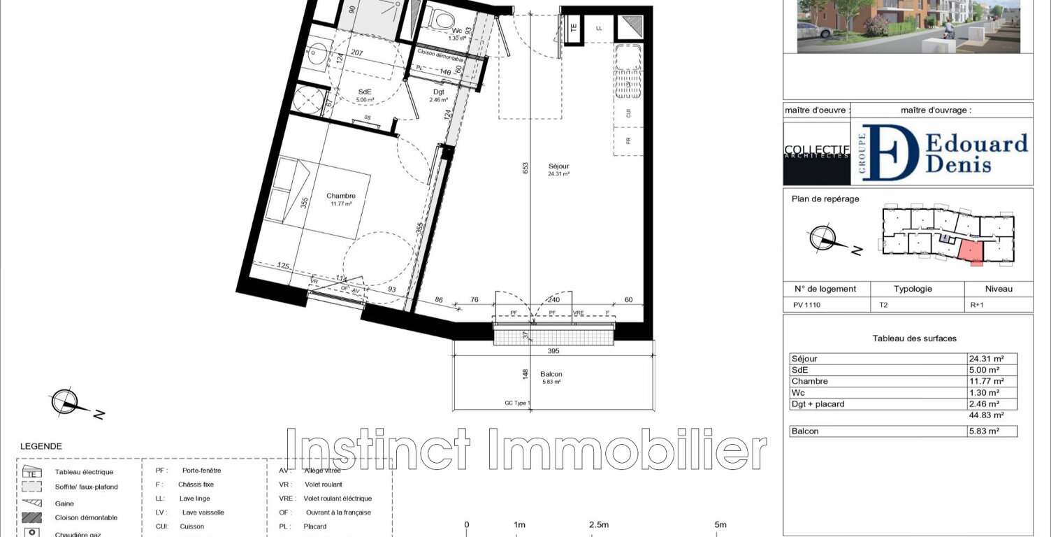 T2 neuf proche mer -  Le Guilvinec - Livraison 2027 — photo 1