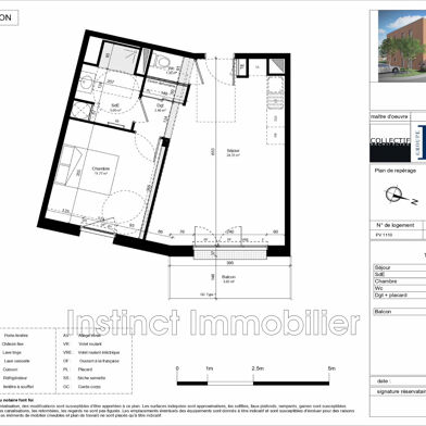 Appartement 2 pièces 150500 €
