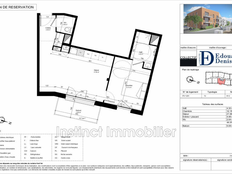 T2 neuf proche mer -  Le Guilvinec - Livraison 2027 — photo 1