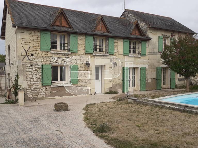 Proche Montreuil Bellay Charmante Maison Ancienne avec piscine c — photo 1