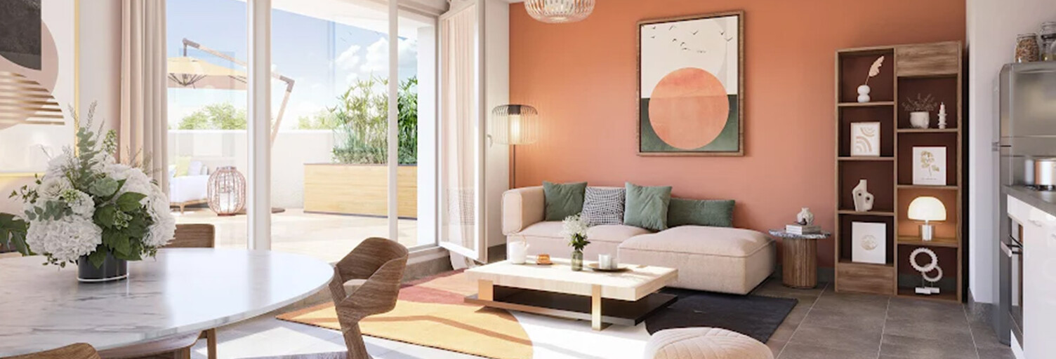 Appartement neuf T2, T3, T4 Pièce 38 à 88 m² à vendre à Toulouse (31000)