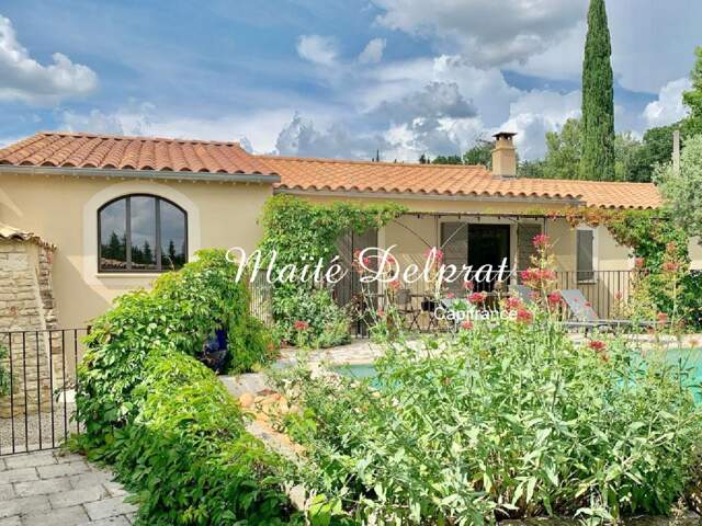 Maison de plain-pied - Piscine, pool house et jardin paysagé – Aubignan (84) — photo du bien