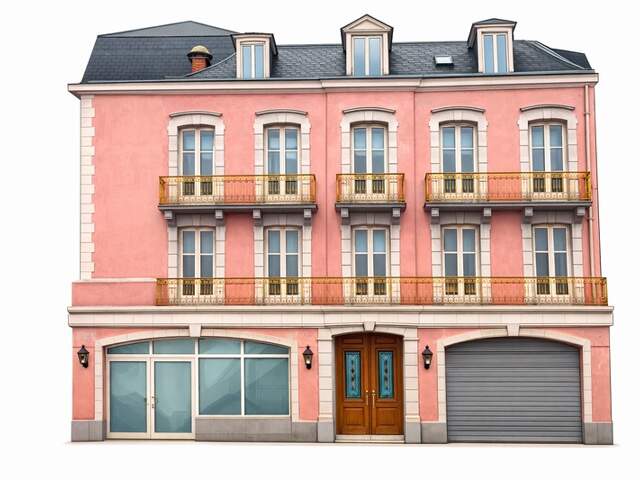 Immeuble de caractère à rénover avec appartement en dernier étage — photo du bien