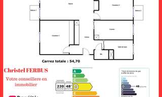 Appartement 3 Pièces 54 m² à vendre à Le Bourget (93350)