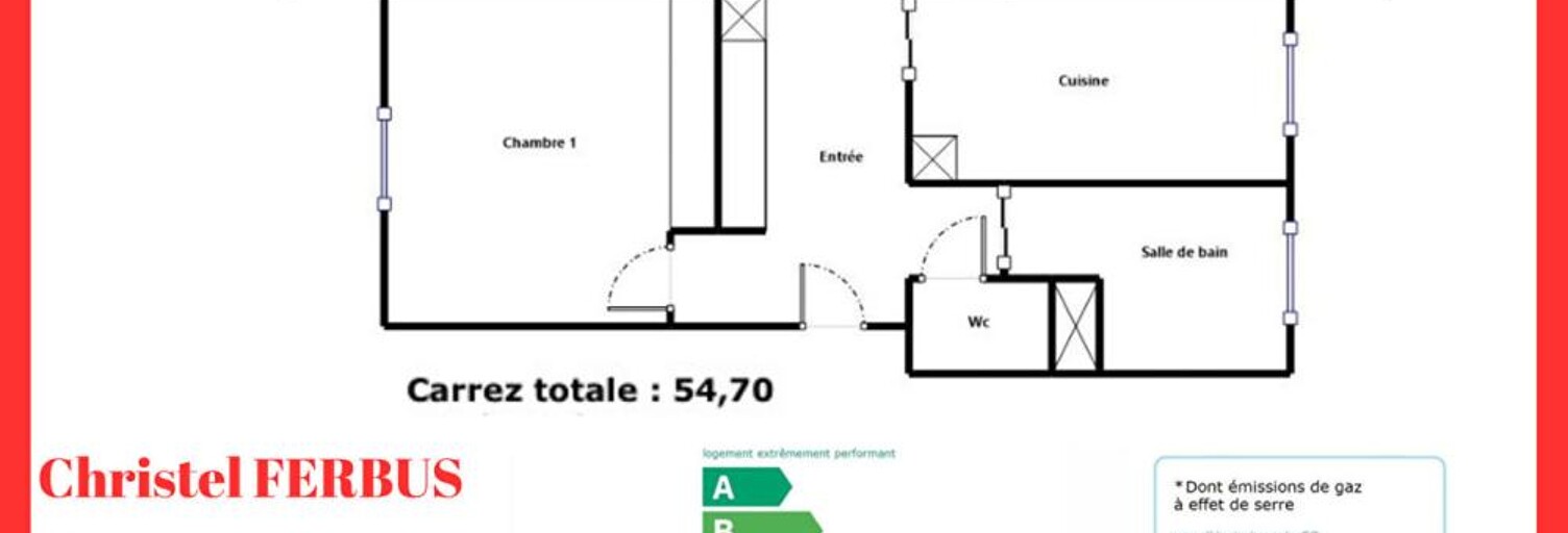 Appartement 3 Pièces 54 m² à vendre à Le Bourget (93350)
