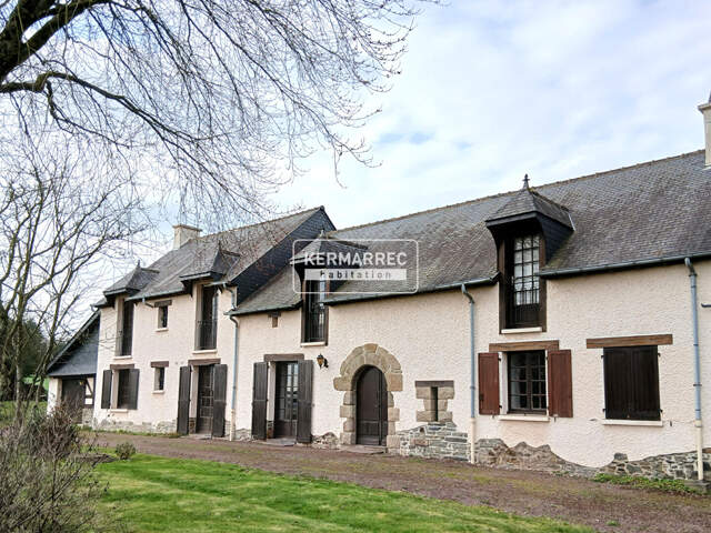 Longère 188 m² habitables avec jardin clos de 2200 m² — photo du bien
