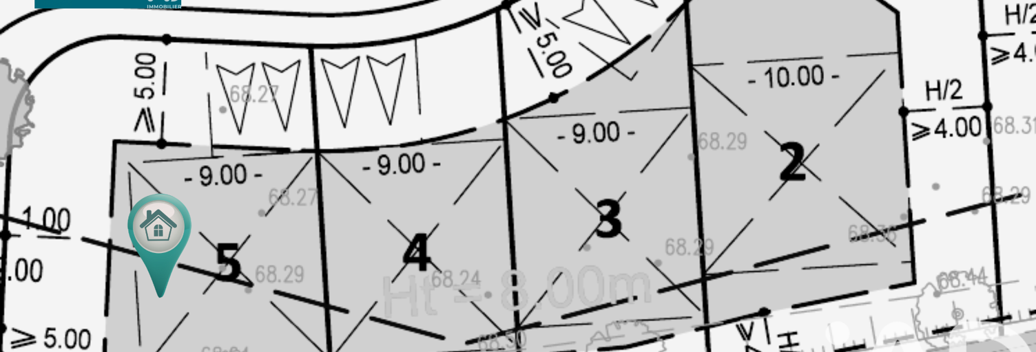Terrain  304 m² à vendre à Pézilla-la-Rivière (66370)