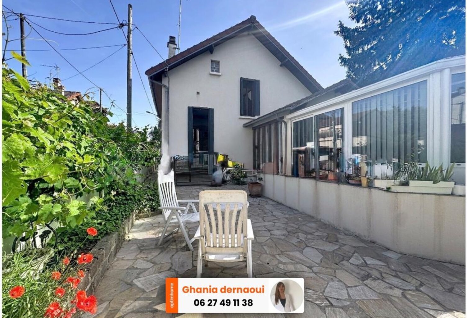 À 2 MIN DU RER E CHAMPIGNY  les boullereaux  – MAISON 123 M² HABITABLES – 4 CHAMBRES/GRAND SEJOUR– TERRAIN 400 M² – 2 GARAGES – ATELIER 30 M² — photo 1