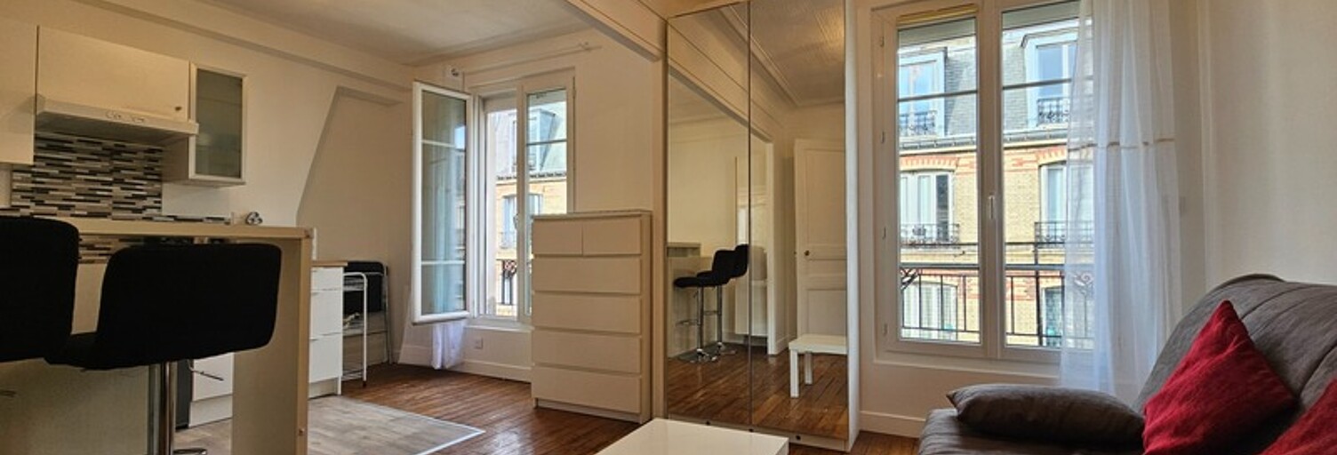 Appartement 1 Pièce 25 m² à louer à Paris 18 (75018)
