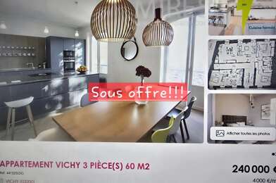 Appartement 3 pièces 240000 €