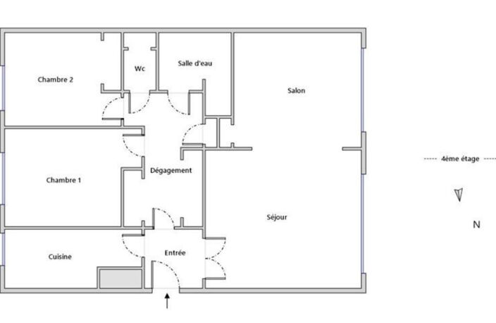 Secteur Mairie - Appartement à fort potentiel — photo 3