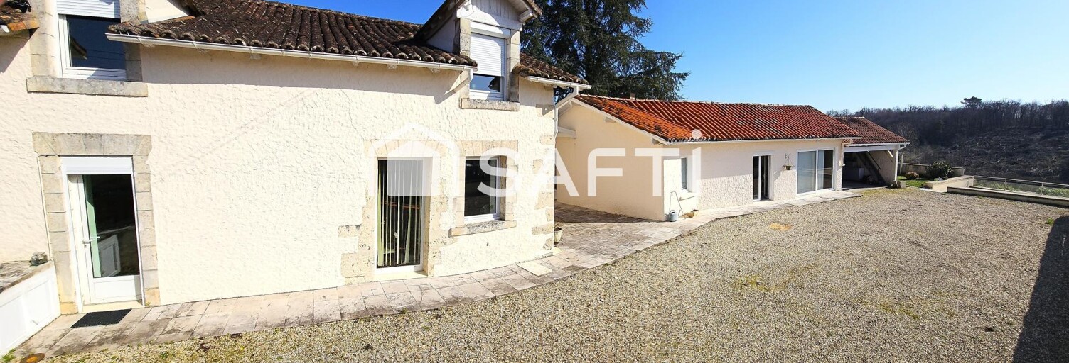 Maison 5 Pièces 136 m² à vendre à La Chapelle-Gonaguet (24350)